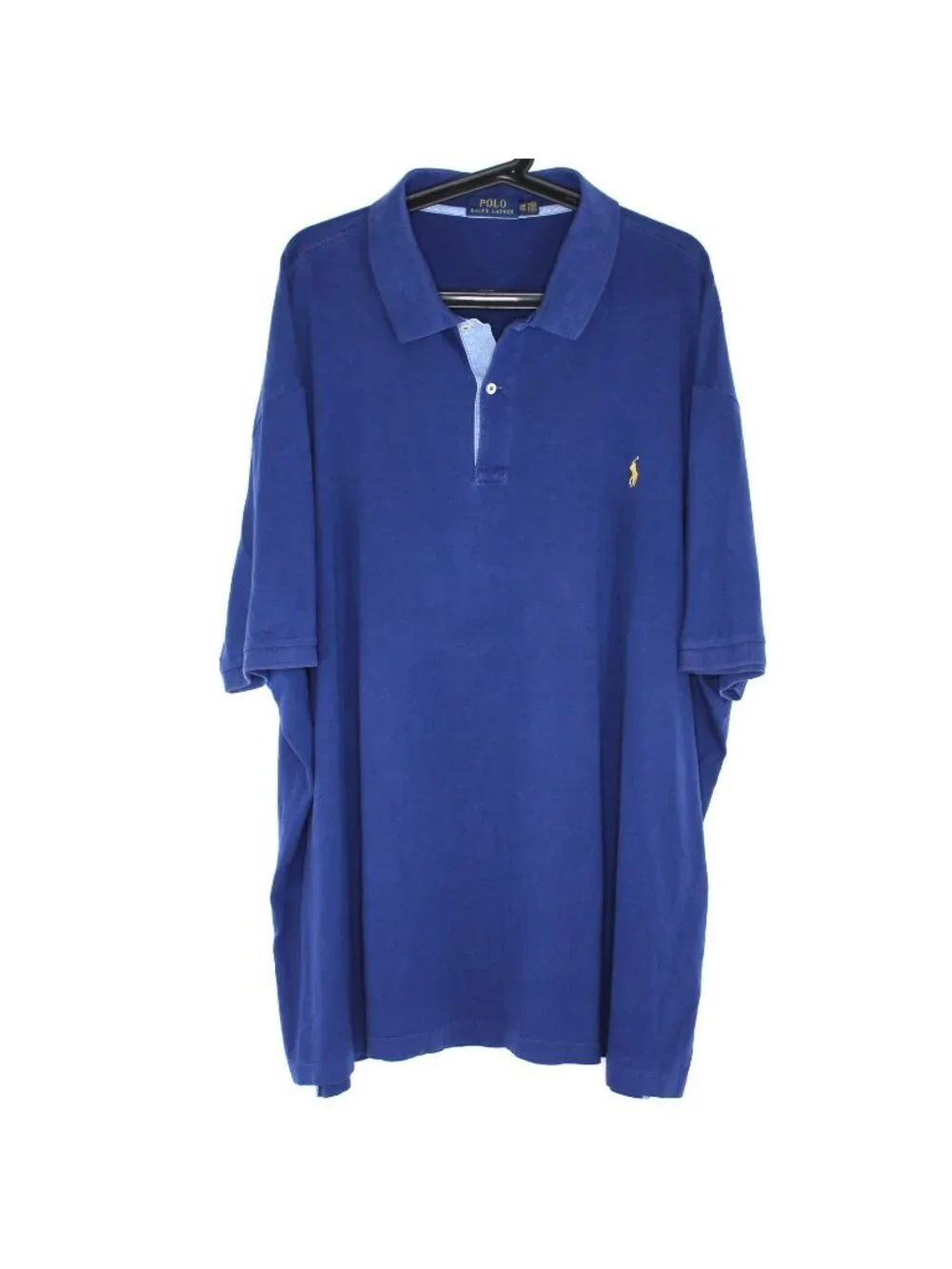 Polo Ralph Lauren Mens 3XB 3XL Big Blue Polo Shirt Q1146 - Picture 1 of 5